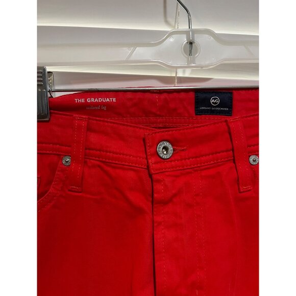 AG Adriano Goldschmied The Graduate Tailored Leg Mens Chinos - Size 32x33 - Picture 2 of 5